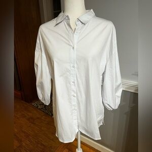 Nwt-a Love Story, Women’s Shite Blouse
